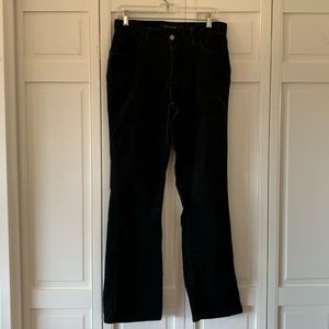 Calvin Klein Black Corduroy Pants - size 8